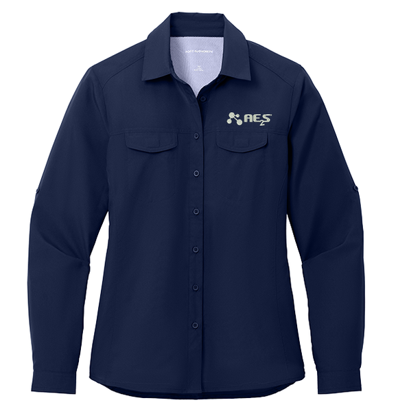 Port Authority® Ladies Long Sleeve UV Daybreak Shirt