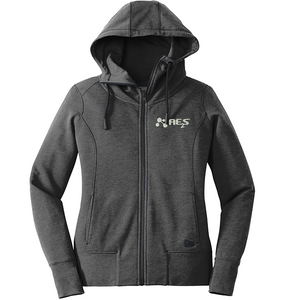 New Era ® Ladies Tri-Blend Fleece Full-Zip Hoodie