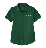 Port Authority® Ladies Short Sleeve SuperPro ™ React ™ Twill Shirt