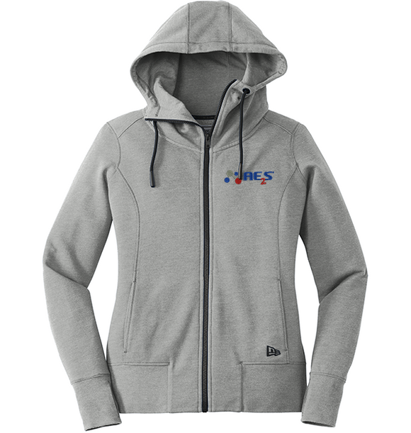 New Era ® Ladies Tri-Blend Fleece Full-Zip Hoodie