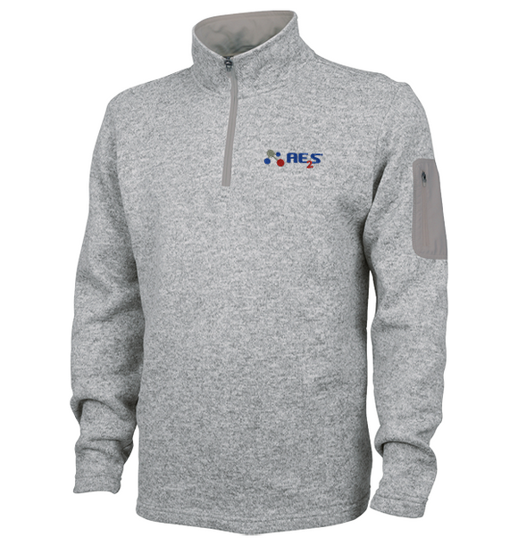 Charles River Men's Heathered Fleece Pullover