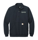 Carhartt® Midweight 1/4-Zip Mock Neck Sweatshirt