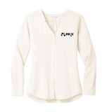 Port Authority ® Ladies Long Sleeve Button-Front Blouse